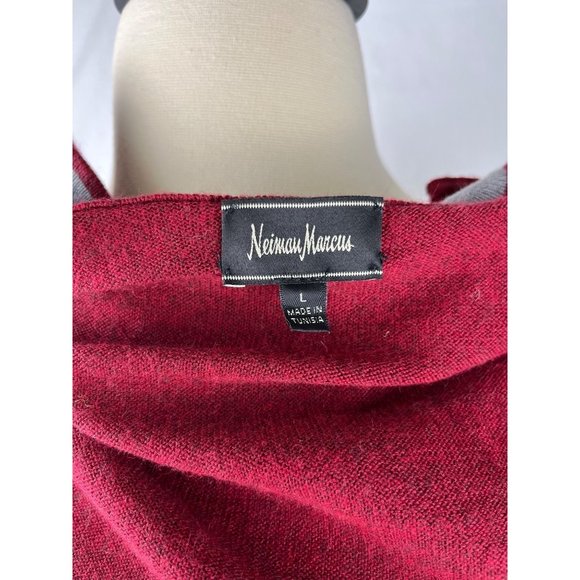 Neiman Marcus Merino Wool blend Quarter Zip Sweater, Men’s Size Large - Picture 9 of 11